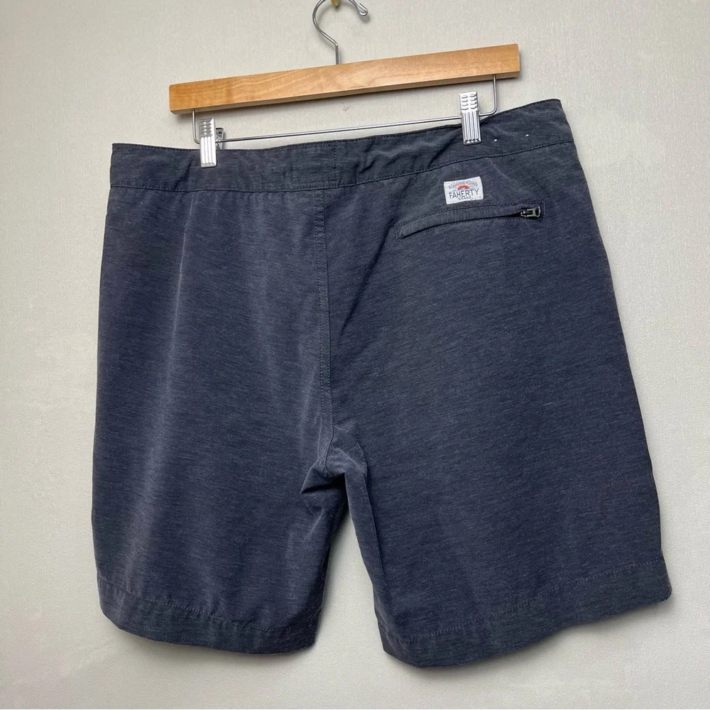 Faherty Men's All Day Stretch Chino Shorts Size 36 Gray 8